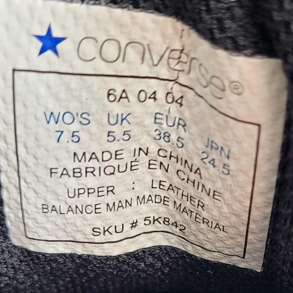 Vintage y2k Converse EV Pro Ox suede shoes - Picture 6 of 6